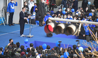 [포토] 지지호소 하는 이재명 민주당 대선후보