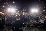 [포토] 가산디지털단지역 찾은 이재명 대선후보