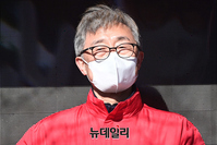 [포토] 지지호소하는 최재형 종로 보궐선거 후보