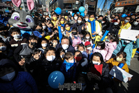 [포토] 이재명 대선후보, 성북-강북 합동유세 