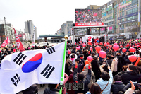 [포토] '대선 D-2' 경기 안산 집중 유세 나선 윤석열