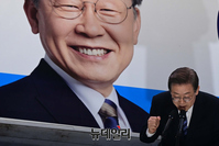 [포토] '대선D-2' 이재명, 충북 청주서 막판 표심잡기