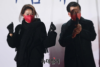 [포토] 윤석열 유세장 찾은 김부선·장영하