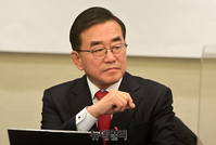 [포토] 서울교육감 후보 단일화 토론회 참석한 이대영