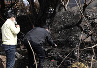 [포토] 울진 산불피해 현장 찾은 윤석열 당선인
