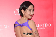 [포토] 김나영, 파격적인 푸우 타투