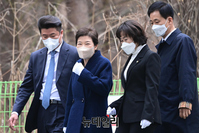 [포토] 대구 사저로 이동하는 박근혜 전 대통령