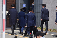 [포토] 대구 사저로 들어서는 박근혜 전 대통령