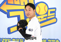 [포토] 우완 윤석민 어린이 '이젠 예능 어린이?'