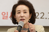 [포토] 서울 중도·보수 교육감 후보단일화를 위한 정책 토론회, 발언하는 박선영