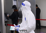 [포토] 검체검사 줄선 중국인들