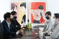 [포토] 인수위, 청년소통 TF 웹툰작가 현장 간담회