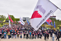 [포토] 민노총, 종묘공원서 '4·13 결의대회' 개최