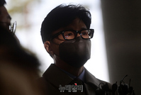 [포토] 서울고검으로 첫 출근하는 한동훈 법무부 장관 후보자