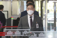 [포토] 이틀째 국회 찾은 김오수 검찰총장