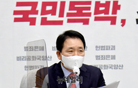 [포토] 원내대책회의 참석한 성일종 정책위의장