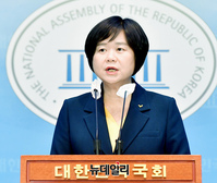 [포토] 인천시장 출마선언 하는 이정미 정의당 전 대표