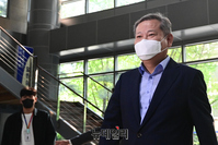 [포토] 출근하는 이상민 행안부 장관 후보자