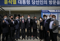 [포토] 국가 인공지능 집적단지 찾은 윤석열 당선인