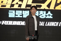 [포토] 배우 박지환 '범죄도시2 기대하세요!'