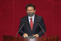 [포토] 필리버스터 하는 권성동 국민의힘 원내대표