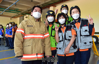 [포토] 분당소방서 찾은 안철수