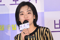 [포토] 영화 '브로커' 제작보고회서 발언하는 이주영