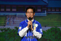 [포토] 발언하는 양승조 충남도지사 후보