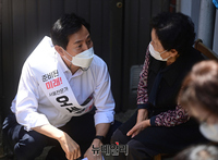 [포토] 구로 개봉3구역 현장 찾은 오세훈 서울시장