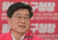 [포토] 김길성 국민의힘 서울 중구청장 후보