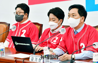 [포토] 발언하는 김기현 국민의힘 공동선거대책위원장