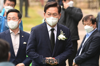 [포토] 5.18 서울기념식 향하는 송영길