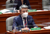 [포토] 예결위 출석하는 이종섭 국방부 장관