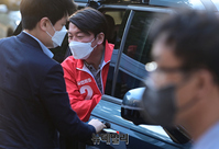 [포토] 윤형선 후보 지원차 인천 계양구 도착한 안철수