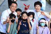 [포토] 주말 총력전 나선 김은혜·구혁모 후보