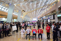 [포토] 김포공항 이전 저지를 위해 모인 김은혜·오세훈·허향진·부상일