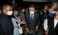 [포토] 선거캠프 향하는 이재명