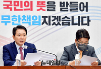 [포토] 원내대책회의서 발언하는 성일종 정책위의장