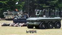 [포토] 육군, 유·무인 적진 전투작전 시연