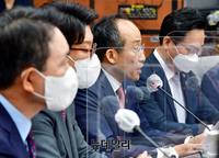 [포토] 당정 협의회 찾은 추경호 경제부총리