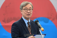 [포토] 6·25납북희생자 기억의날, 기념사 하는 최재형 의원