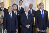 [포토] 스페인 국왕 초청 만찬 참석한 윤석열 대통령