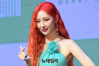 [포토] '열이올라요'로 컴백한 선미
