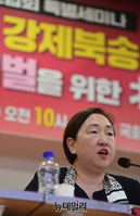 [포토] 탈북어부 강제북송 문제점 발제하는 인지연 美변호사