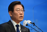 [포토] 이재명, 더불어민주당 당대표 출마선언