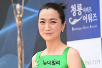 [포토] 오징어게임 김주령 "아름다운 시상식이에요"