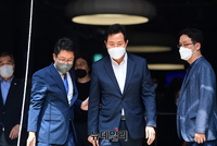 [포토] 대학로극장 쿼드 개관식 참석한 오세훈 서울시장