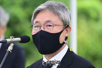 [포토] 노회찬 의원 4주기 추모제, 인사말하는 조돈문 이사장