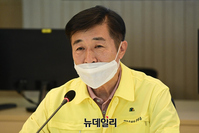 [포토] '보건소 운영 현황' 발언하는 전성수 구청장  