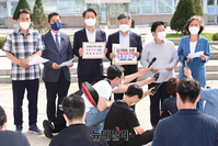 [포토] 김건희 여사 논문 규탄하는 민주당 교육위 의원들